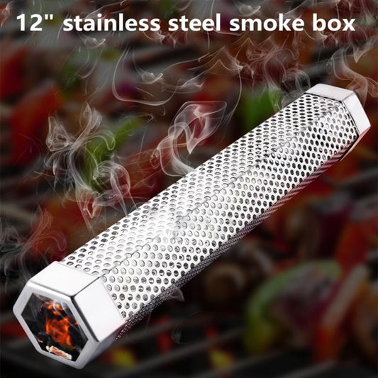 BBQ Stainless Steel Smoker Smoke BOX